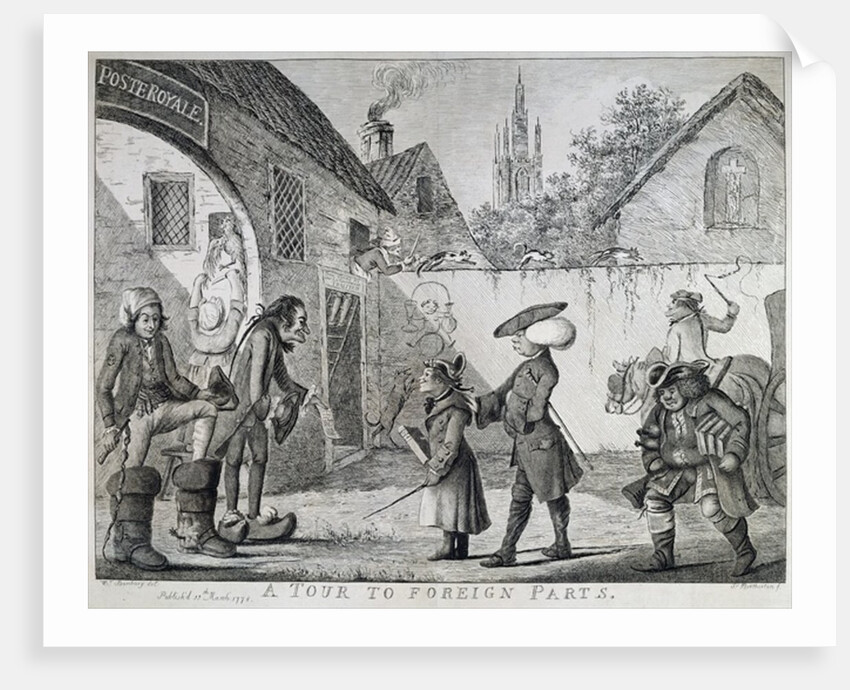 A Tour to Foreign Parts, 1778 by Henry William Bunbury