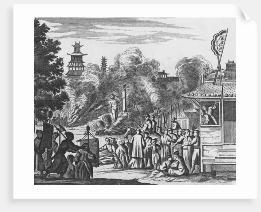 Persecution of Christians in Japan, c.1680 by Dutch School