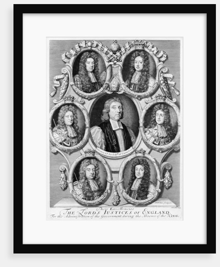 The Lord Justices of England, 1695 by Robert White