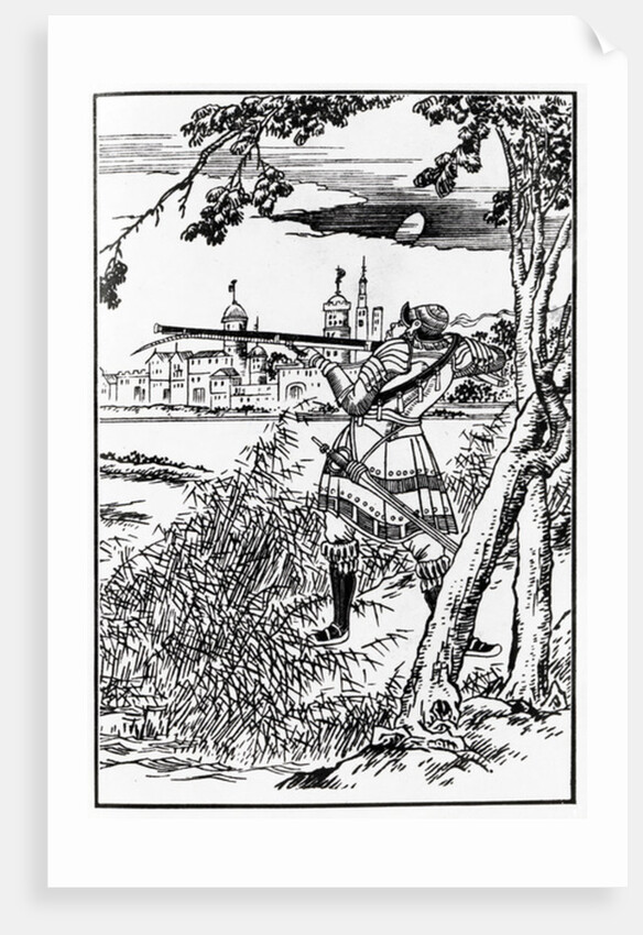 Napoleon going to be killed by assassins by Japanese School