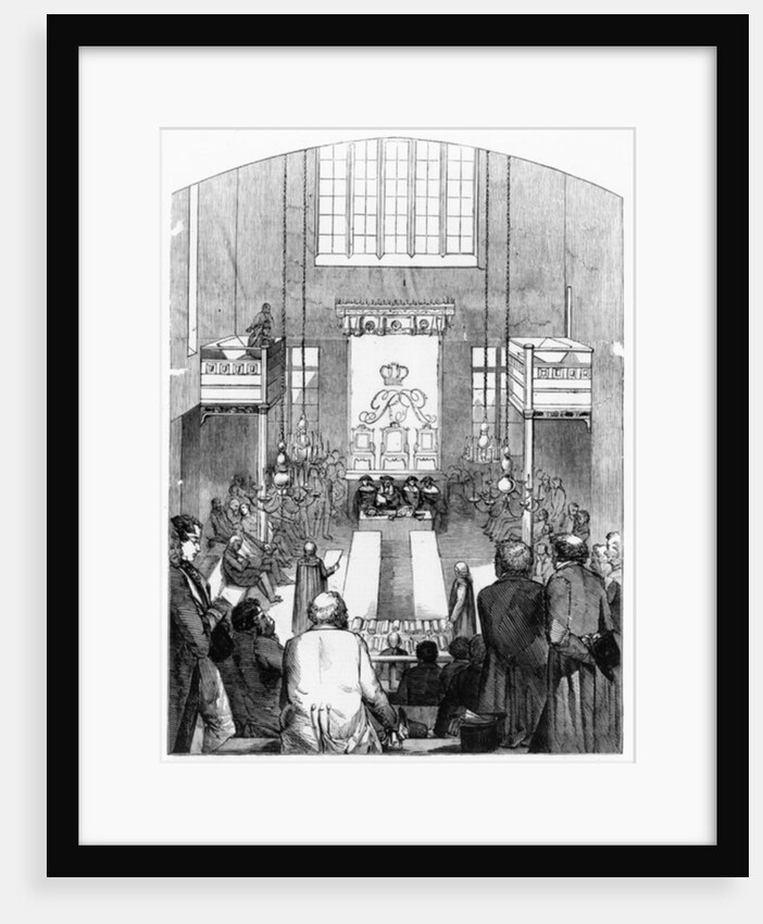 Royal Assent given to the New Corn Bill in the House of Lords, 1846 by English School