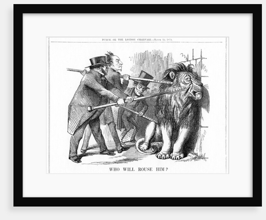 Who will rouse him? 1859 by John Tenniel