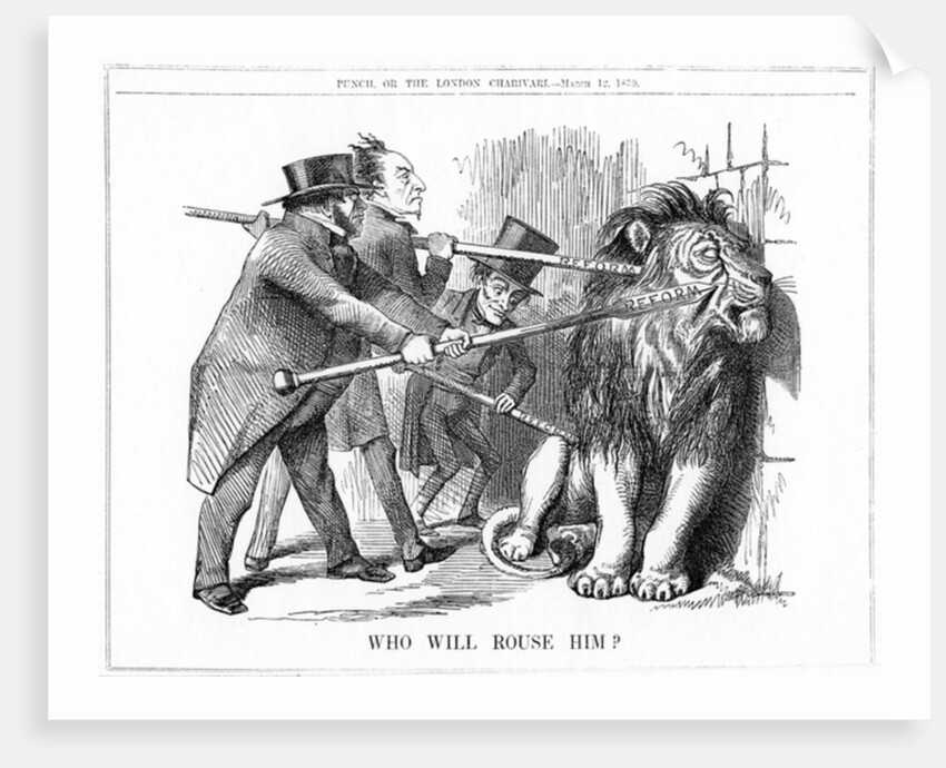 Who will rouse him? 1859 by John Tenniel