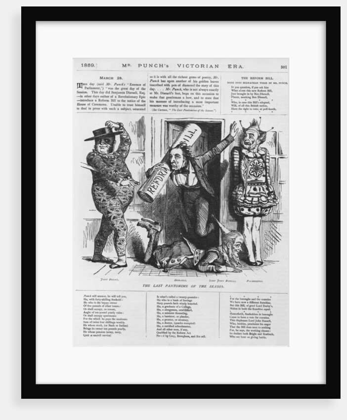 The Last Pantomime of the Season, 1859 by English School