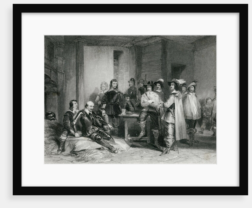 Death of the Earl of Lindsey by George Cattermole