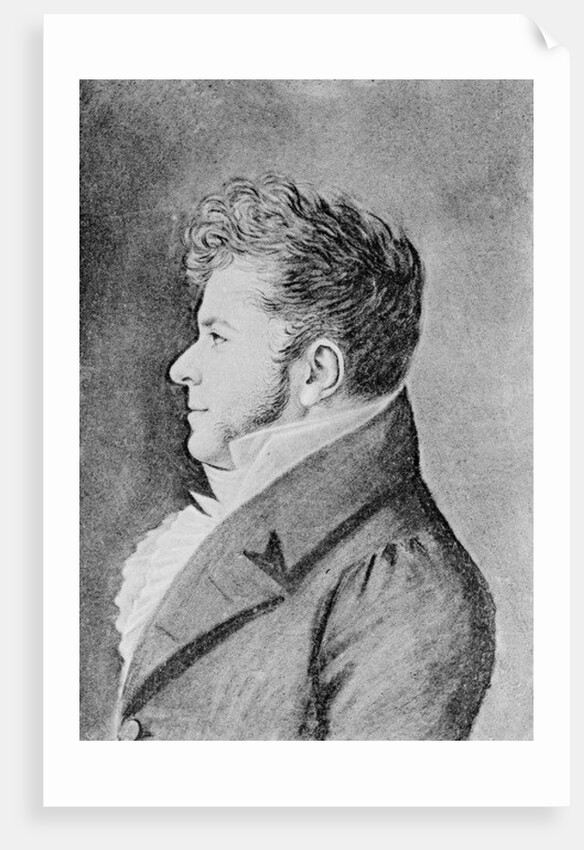 Young Stendhal, c.1815 by Alexandre Marie Longuet
