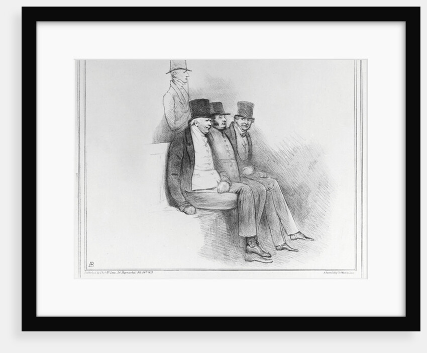 You may know a man by the company he keeps', 1833 by John (1797-1868) Doyle