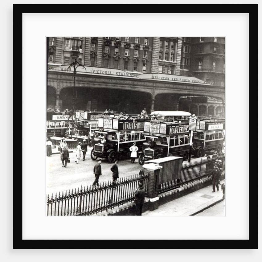 Victoria Station, 1920s by English Photographer