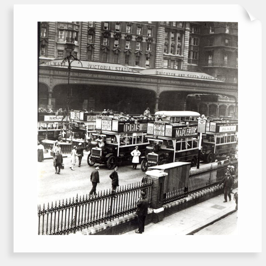 Victoria Station, 1920s by English Photographer