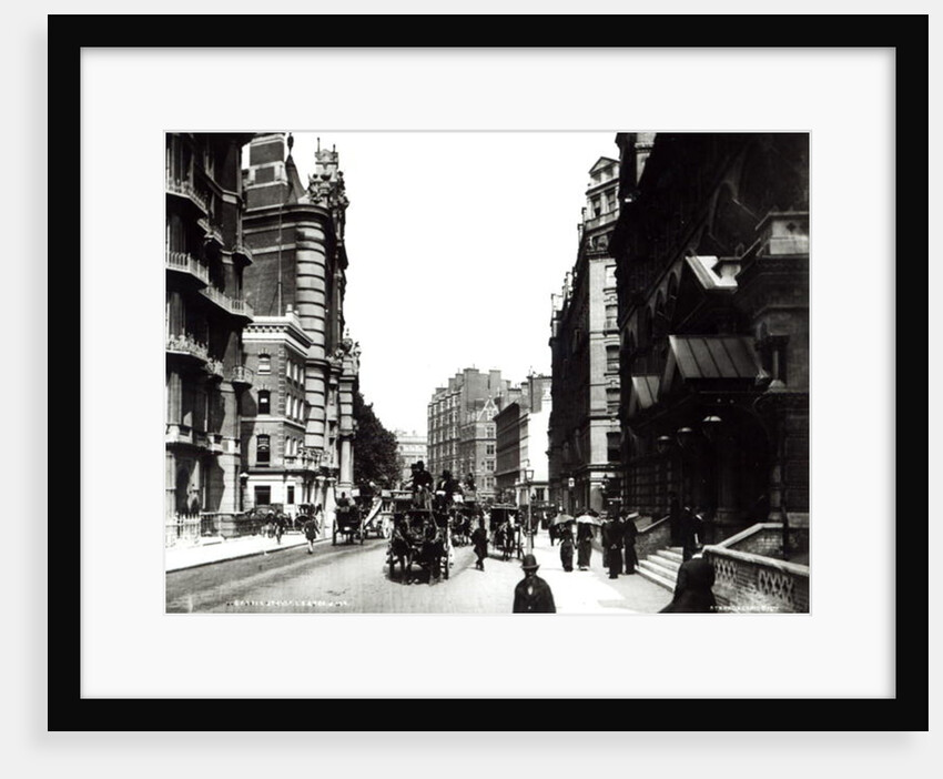 Victoria Street, London, c.1890 by English Photographer