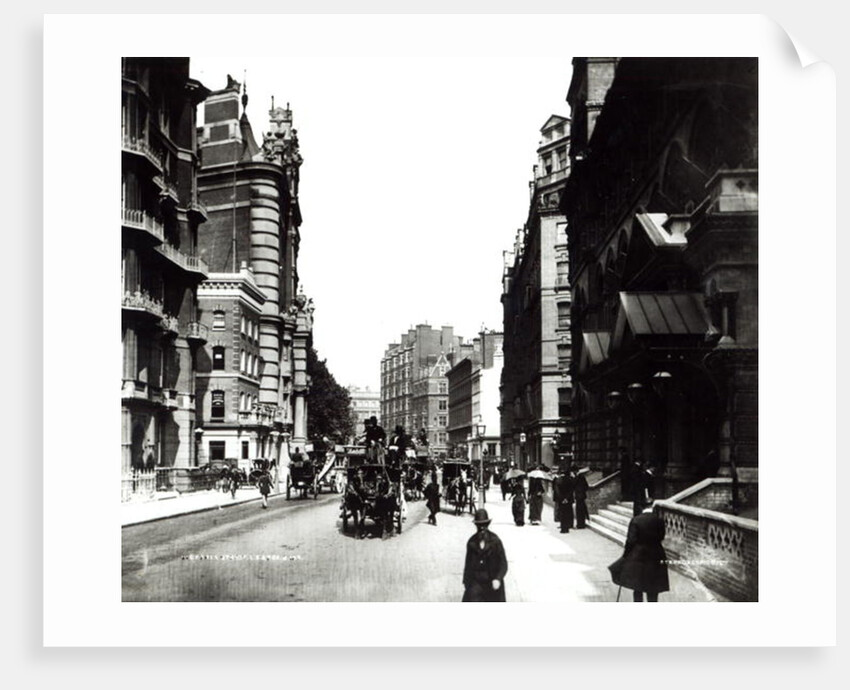 Victoria Street, London, c.1890 by English Photographer
