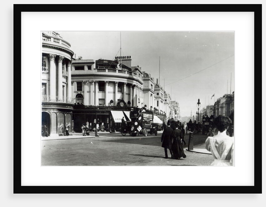 Regent Street, London, c.1900 by English Photographer