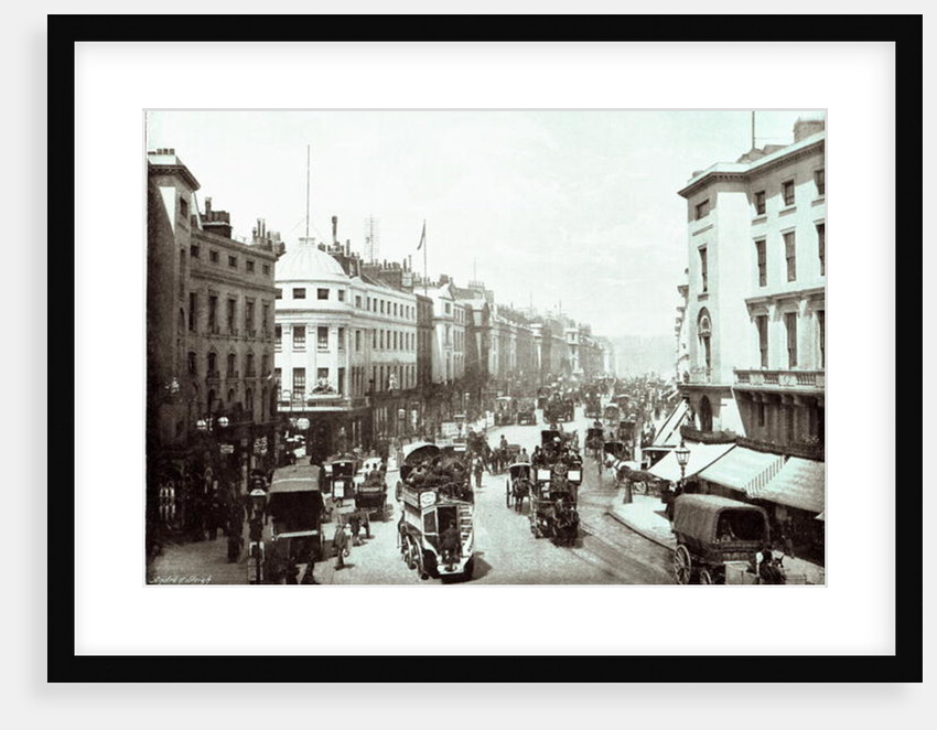 Regent Street, London c.1900 by English Photographer