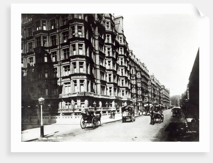 Victoria Street, London c.1900 by English Photographer