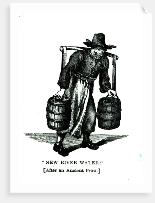 A Water Carrier by English School