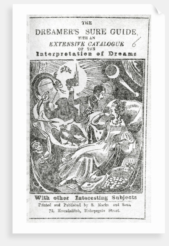 The Dreamer's Sure Guide, 1876 by English School