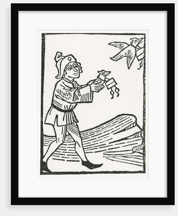 Pigeon Post, 1481 by German School