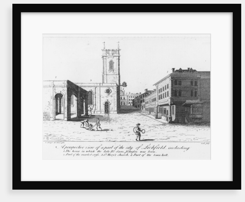 Lichfield, the birthplace of Dr Johnson by English School