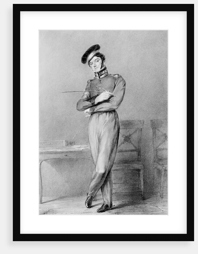 Mr Power as Corporal O'Connor in the opera 'Broken Promises', 1826 by Louis Haghe