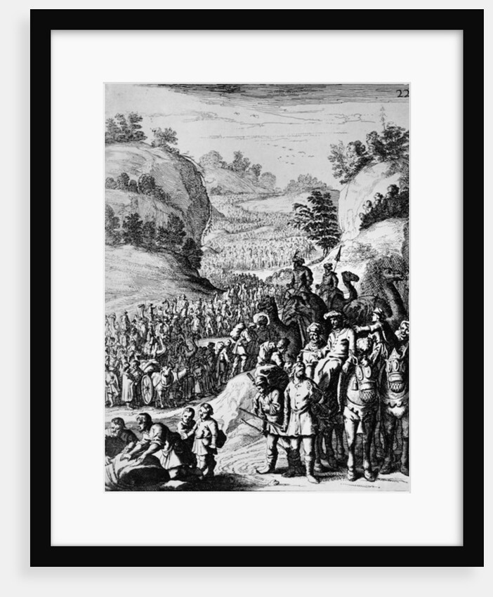 Adventures in Asia, 1652 by Dutch School