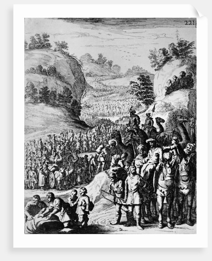 Adventures in Asia, 1652 by Dutch School