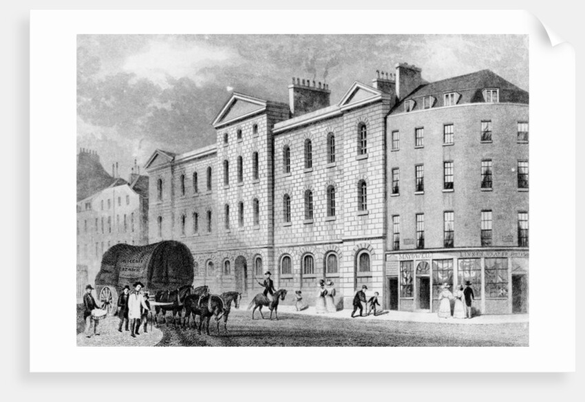 Giltspur Street Compter, 1831 by Thomas Hosmer (after) Shepherd