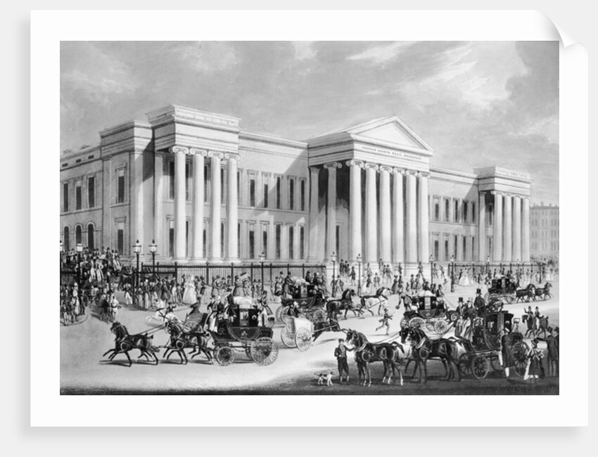 The General Post Office, 1830 by James (after) Pollard