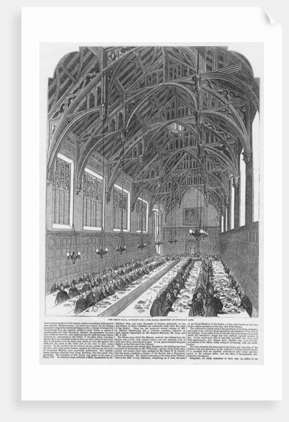 Lincoln's Inn New Buildings by English School