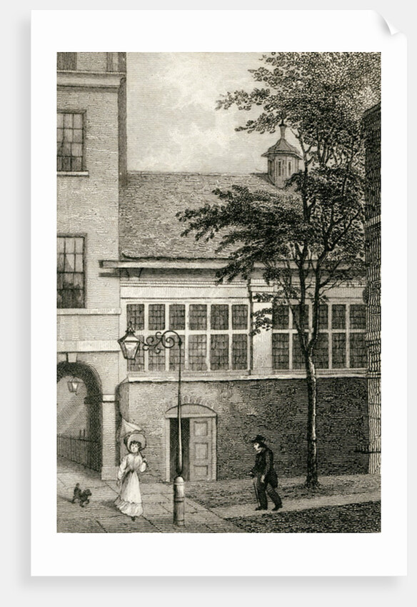 Barnard's Inn Hall, 1830 by Thomas Hosmer Shepherd