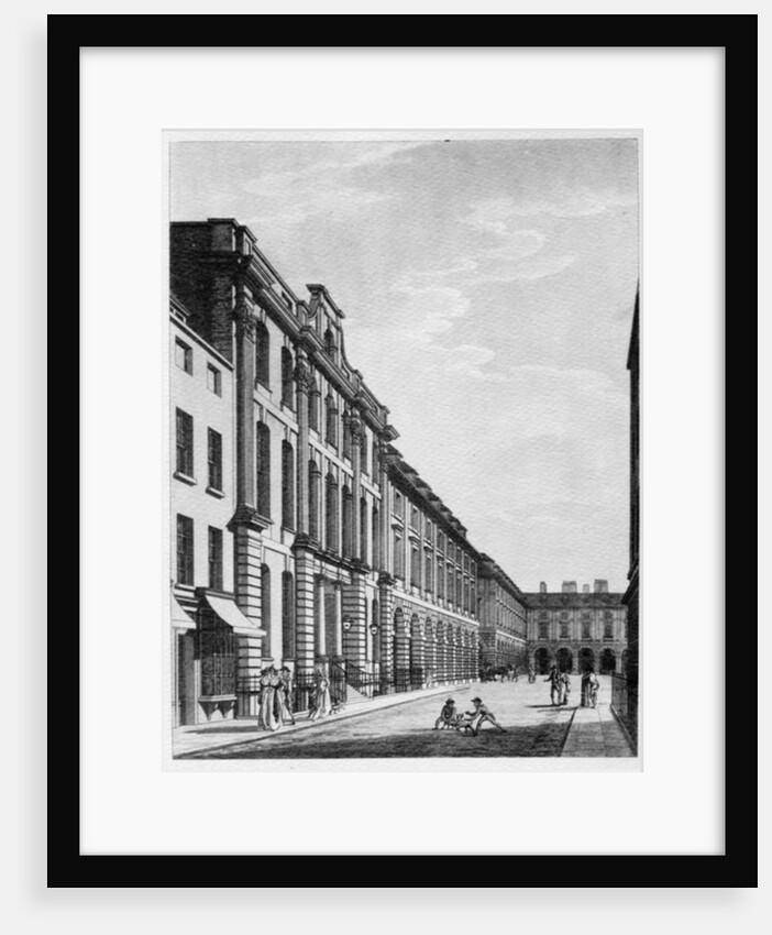 Covent Garden, 1796 by Thomas Malton Jnr.