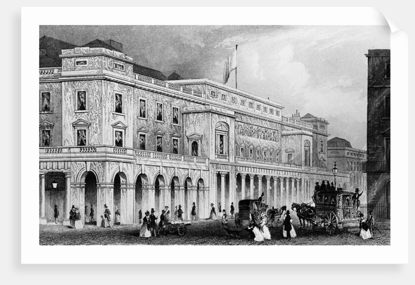 Italian Opera House, c.1850 by Albert Henry Payne