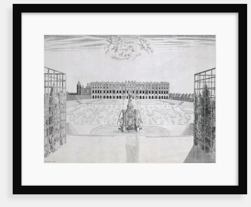 Hampton Court South Front, c.1830 by Sutton Nicholls