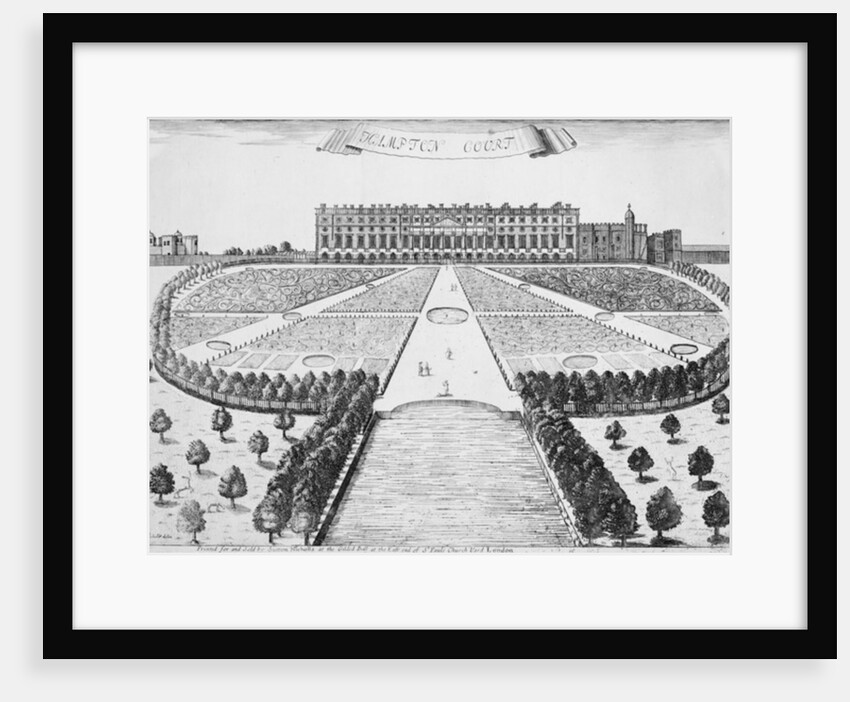 Hampton Court East Front, c.1830 by Sutton Nicholls