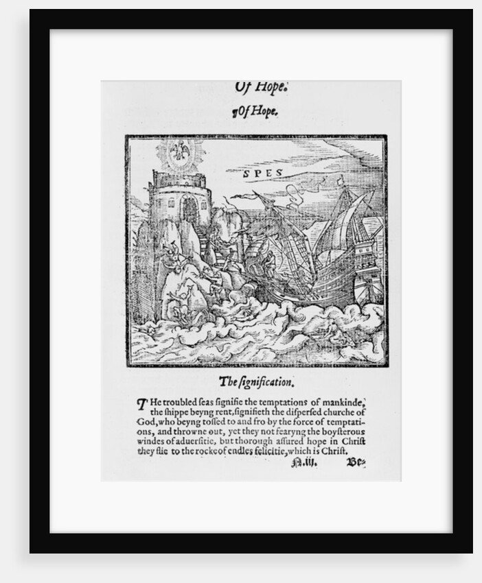 Of hope, 1569 by English School
