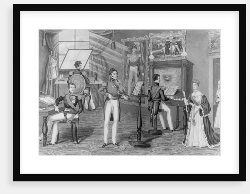 The Wonder of Windsor: The Artist, Poet, Fiddler, Here We See, And all is Tweedle-dum and Tweedle-dee, c.1841 by Charles Hunt