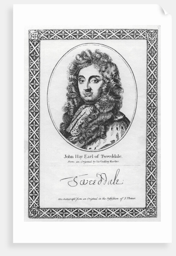 John Hay Earl of Tweeddale by Godfrey Kneller