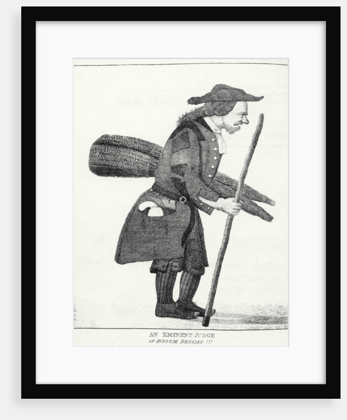 An Eminent Judge of Broom Besoms!! 1805 by John Kay