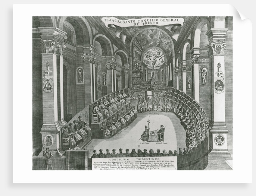 El Sacrosanto Concilio General de Trento by Italian School