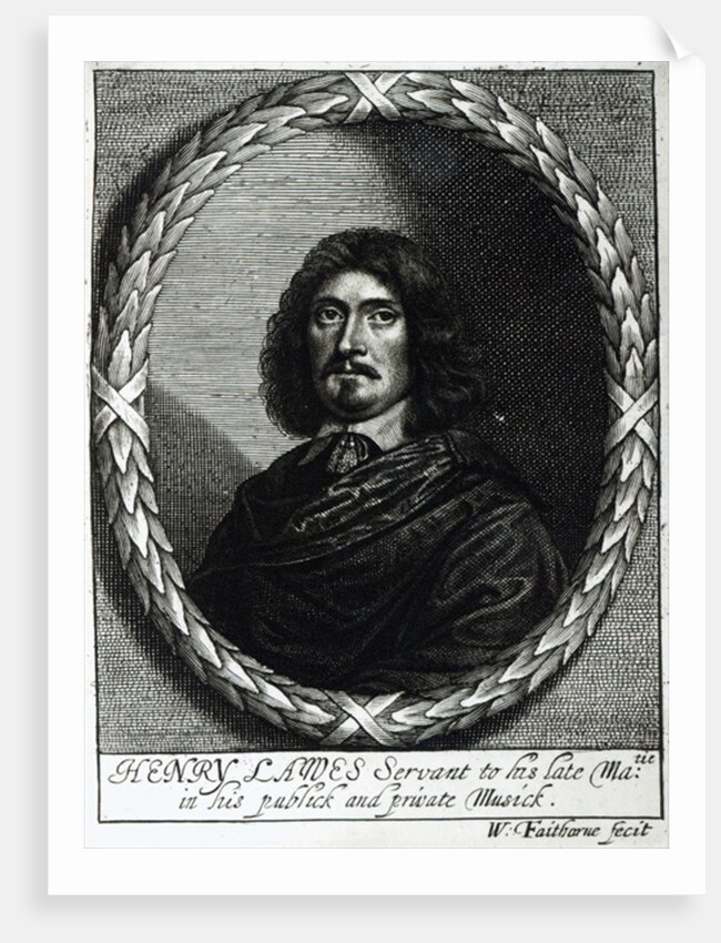 Henry Lawes by William Faithorne
