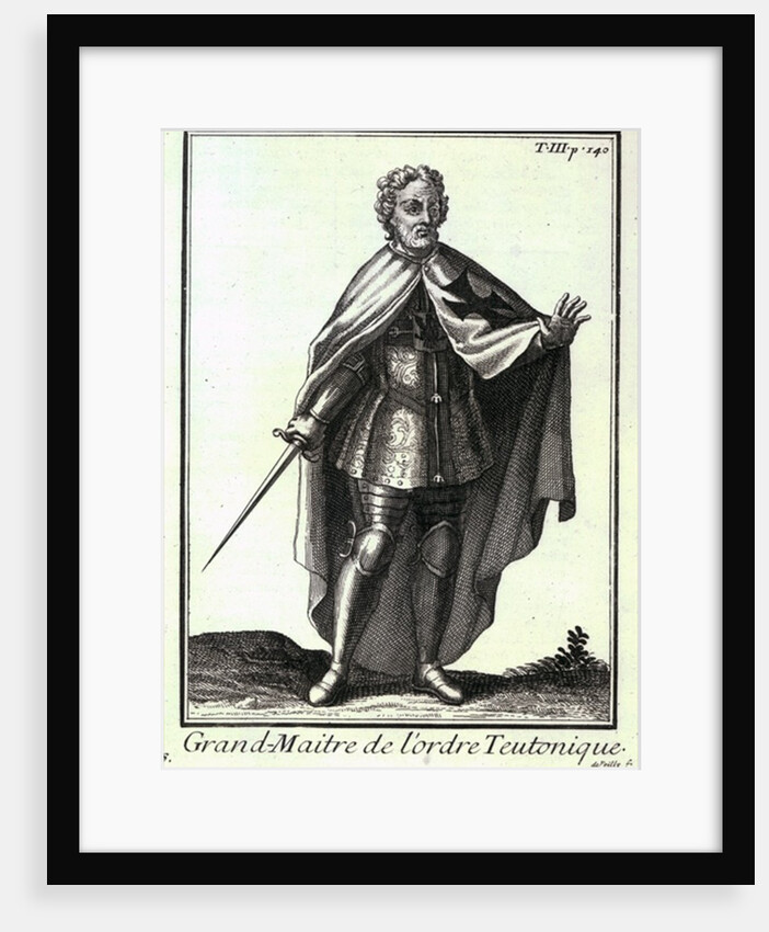 Grand Master of the Teutonic Order by French School