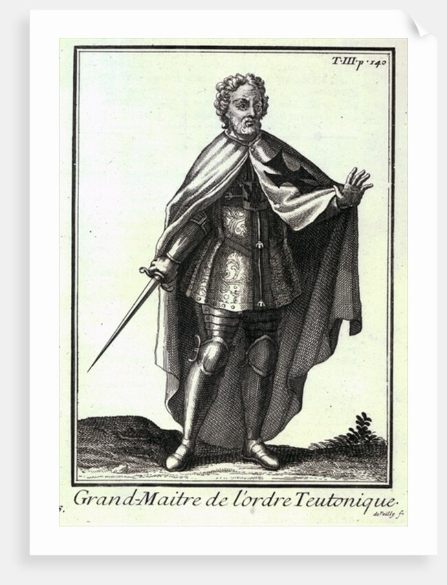 Grand Master of the Teutonic Order by French School