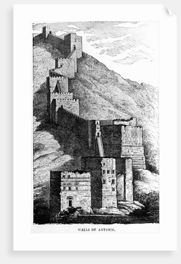 Walls of Antioch, 1894 by T.A. Archer