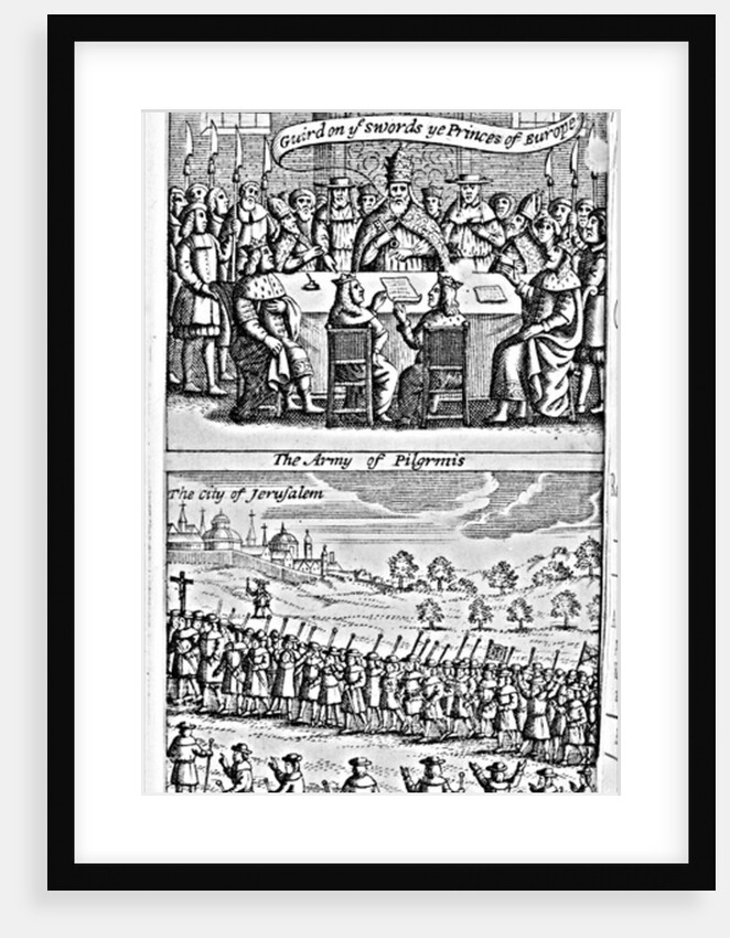 Frontispiece from 'The History of the Holy War by English School