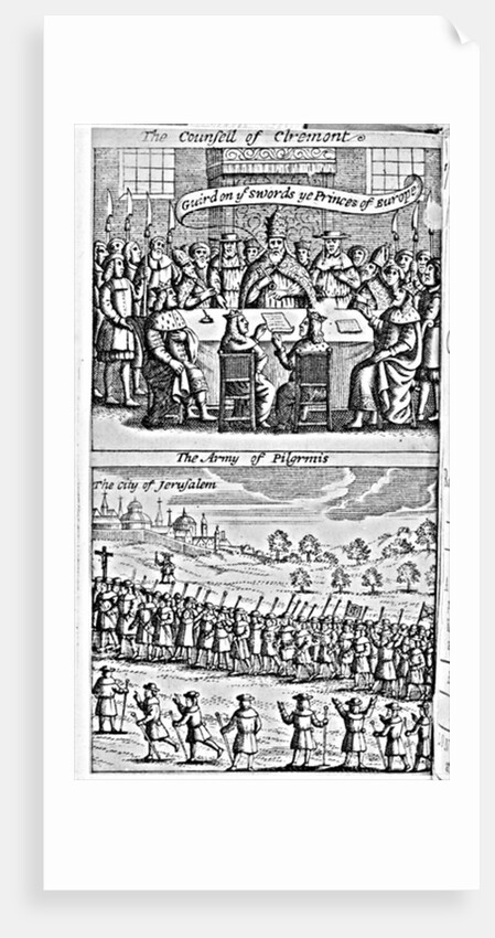 Frontispiece from 'The History of the Holy War by English School