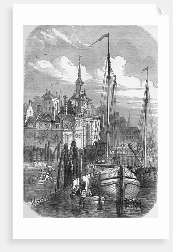 Port of Rotterdam, Holland by English School