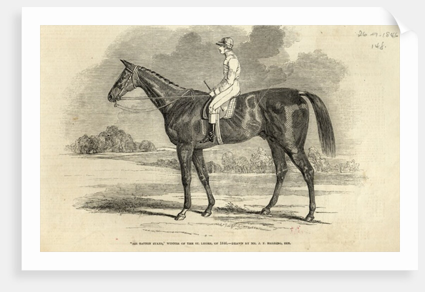 Sir Tatton Sykes, Winner of the St. Leger by John Frederick Herring Snr
