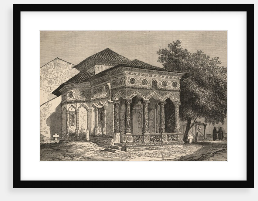 View of a Church in Bucharest by English School