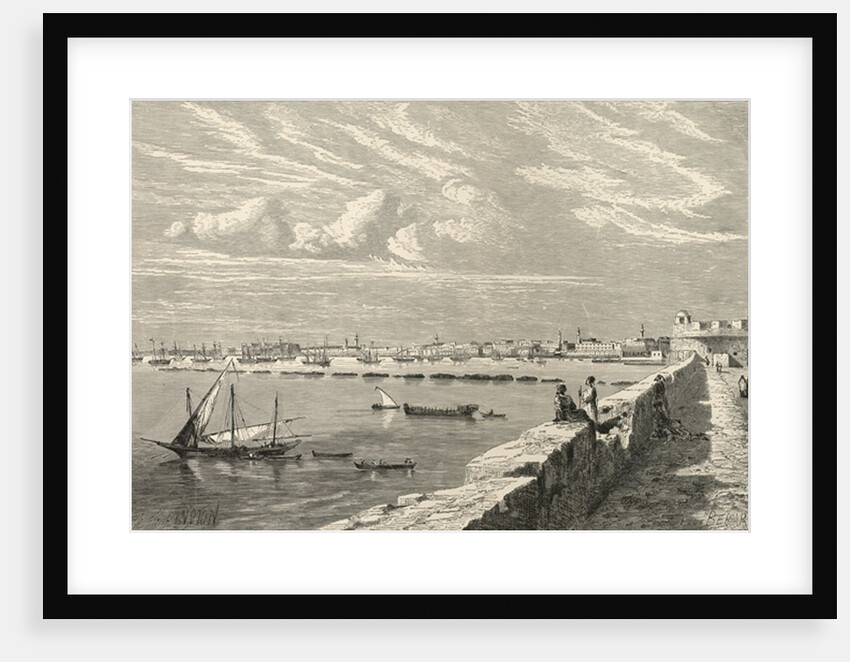 View of Tripoli by English School