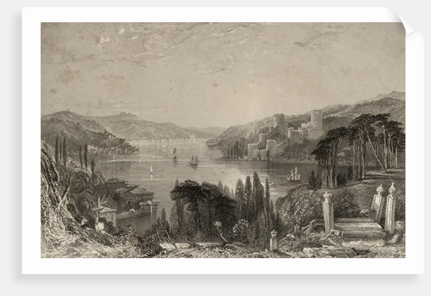 Rumeli Hisar, or the Castle of Europe by Thomas Allom