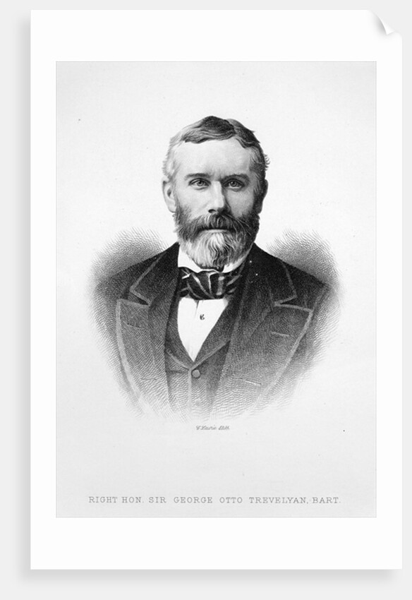 Sir George Otto Trevelyan by School English